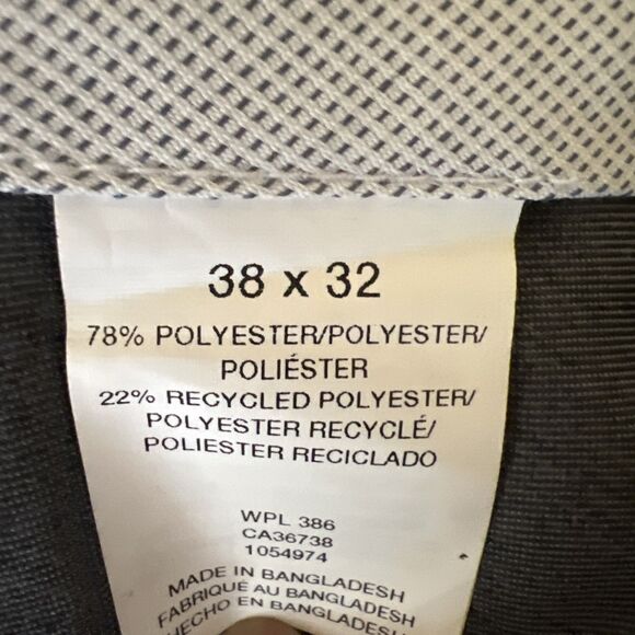 Haggar Premium Flex Dress Pant Sz 38x32 Black Slim Fit Stretch Wrinkle Free NWT - Picture 7 of 11